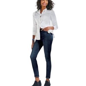 Soft Surroundings Denim Cropped Jeans Women's 12 Petite